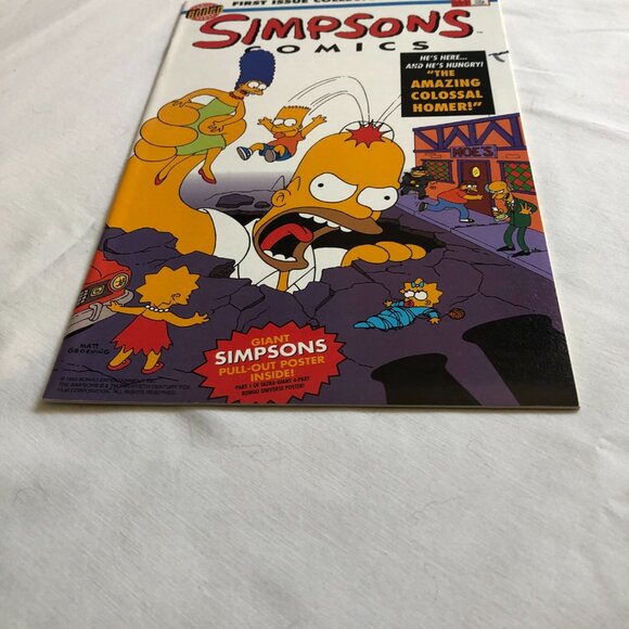 SIMPSONS COMICS -Lot of FOUR (4) Comic Books- ISSUES #1, #3, #4, & #5 - Picture 8 of 14